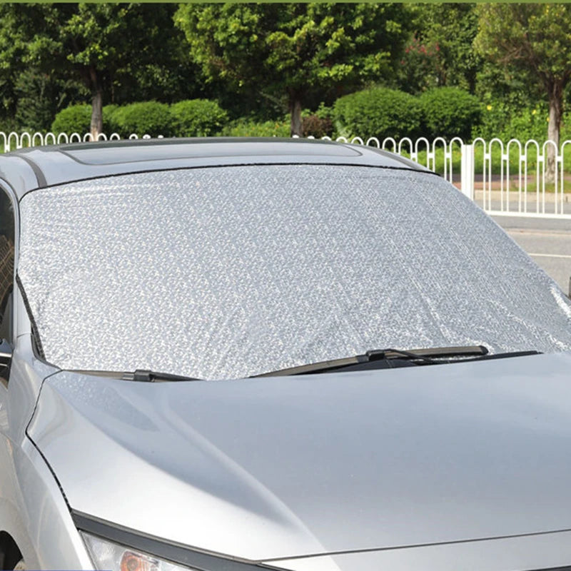 Car anti snow / frost front window cover