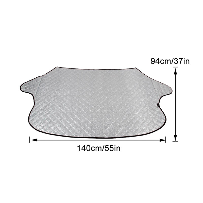 Car anti snow / frost front window cover