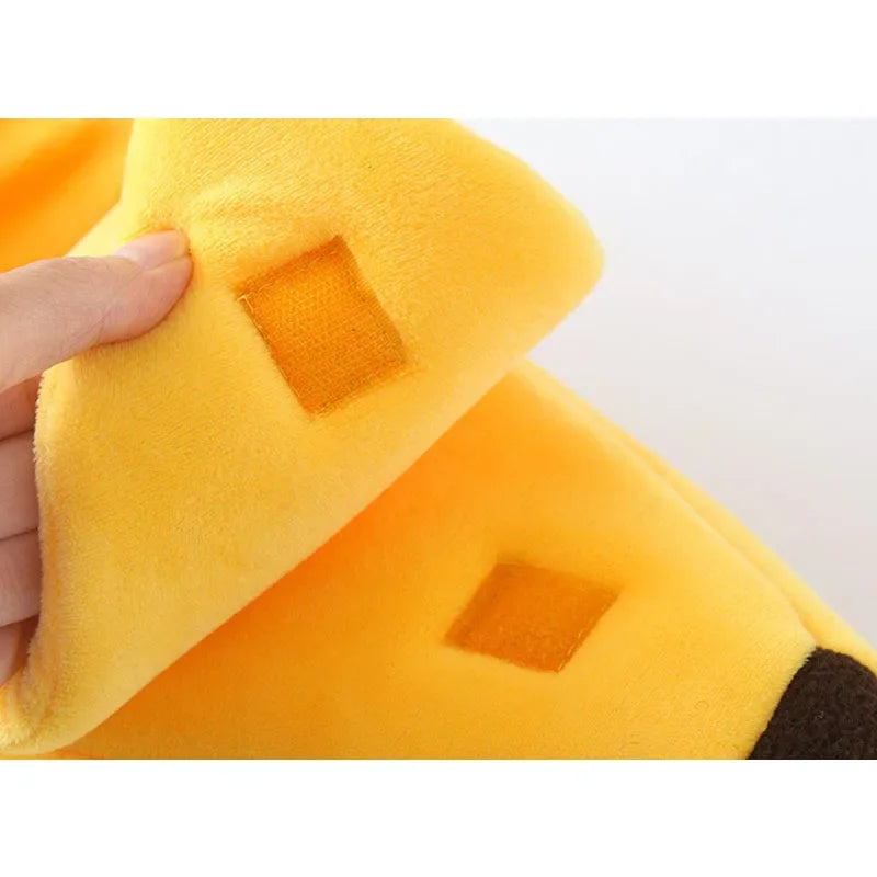 Cat / Dog soft cozy warm banana bed