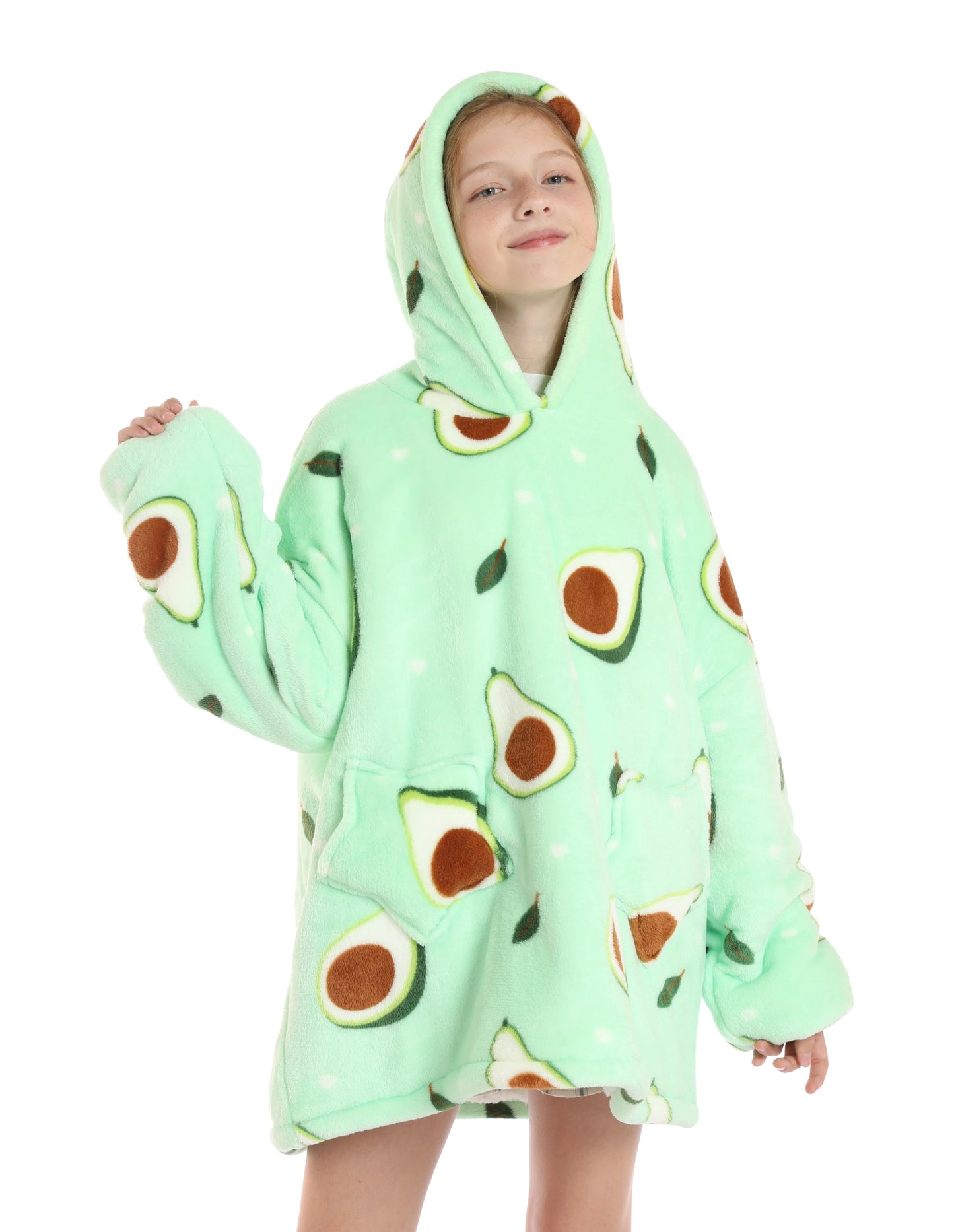 Oversized warm winter unisex hoodie