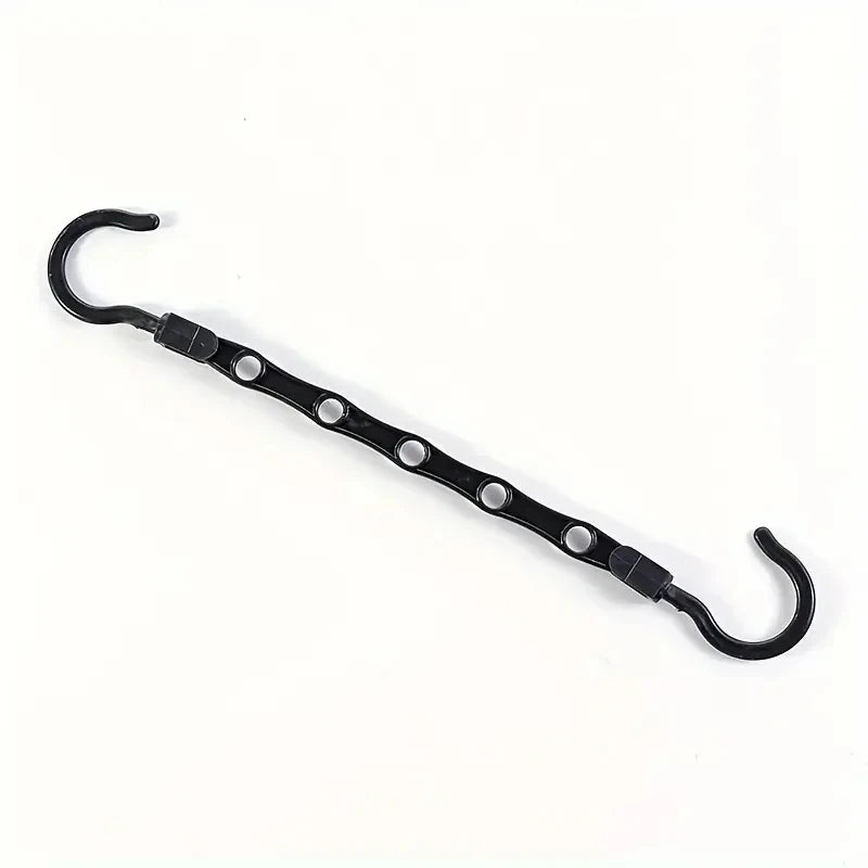 Space saving 5 hole clothes organizer hangers